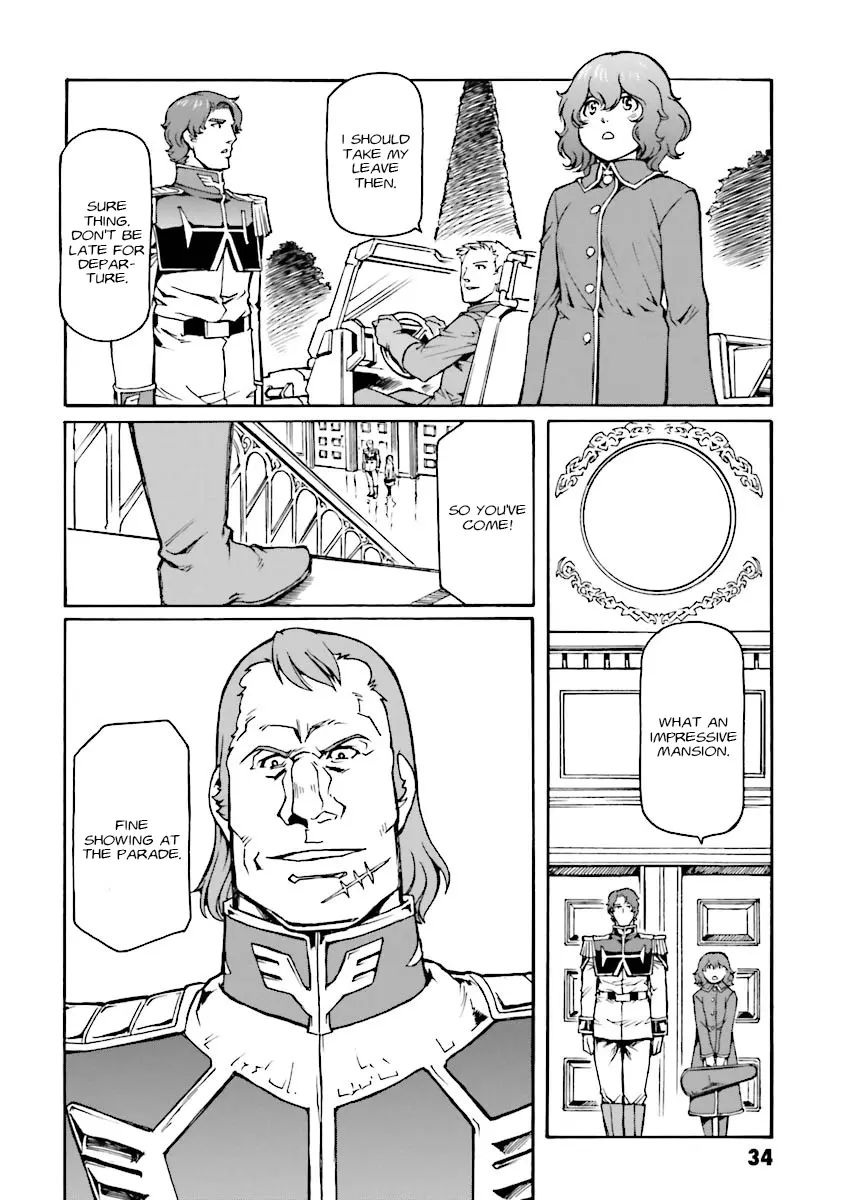 Mobile Suit Gundam Msv-R Legend Of The Universal Century Heroes: The Fabulous Shin Matsunaga - Vol.2 Chapter 8: Determination