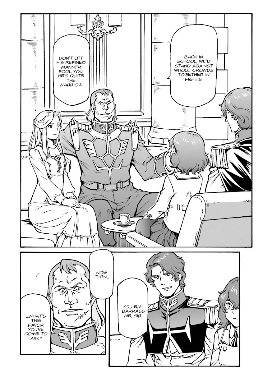 Mobile Suit Gundam Msv-R Legend Of The Universal Century Heroes: The Fabulous Shin Matsunaga - Vol.2 Chapter 8: Determination