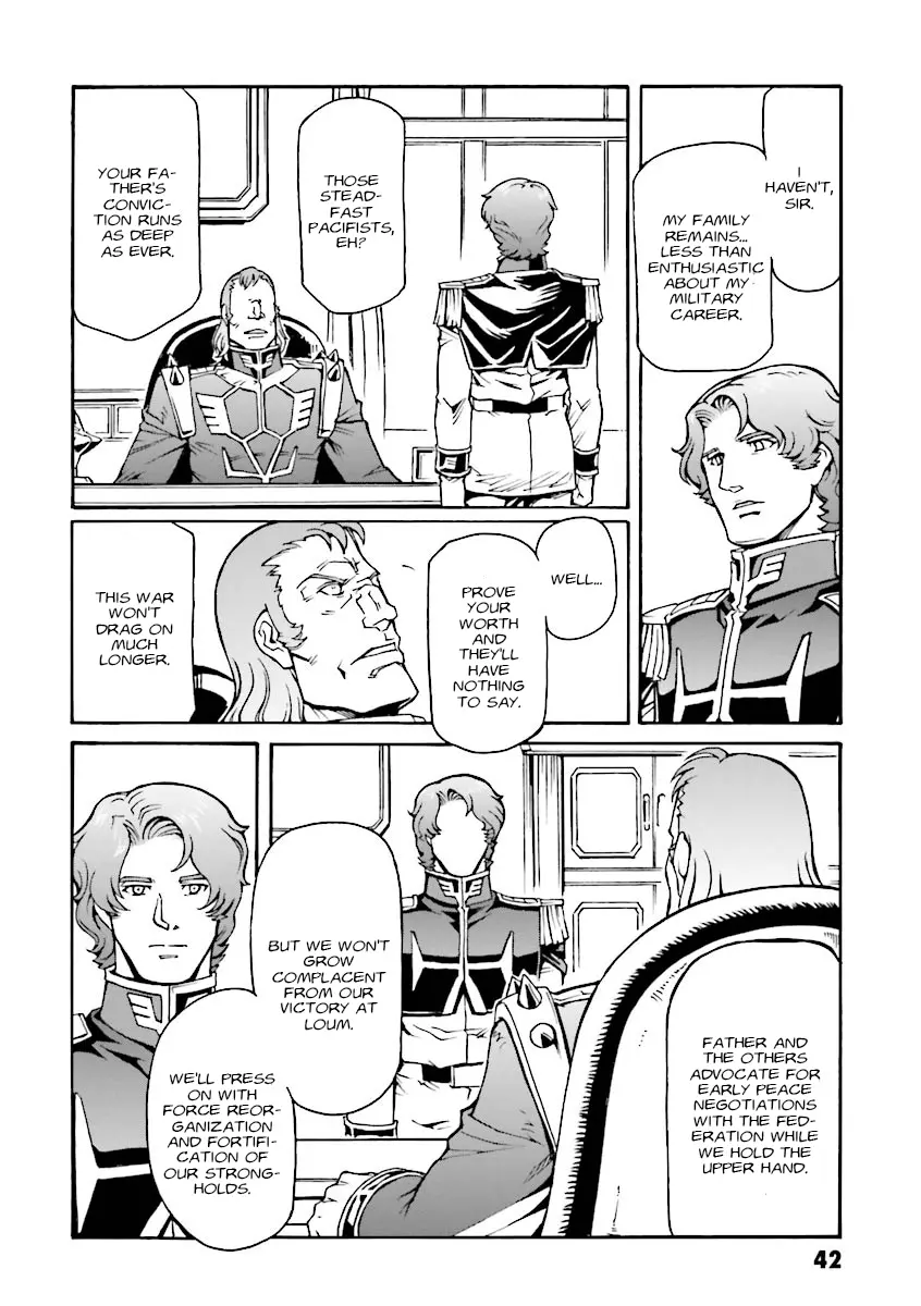 Mobile Suit Gundam Msv-R Legend Of The Universal Century Heroes: The Fabulous Shin Matsunaga - Vol.2 Chapter 8: Determination