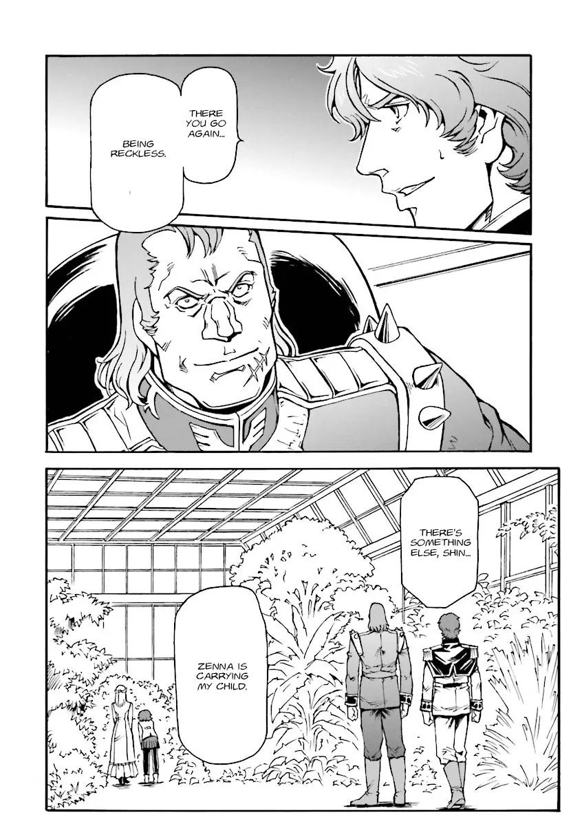 Mobile Suit Gundam Msv-R Legend Of The Universal Century Heroes: The Fabulous Shin Matsunaga - Vol.2 Chapter 8: Determination