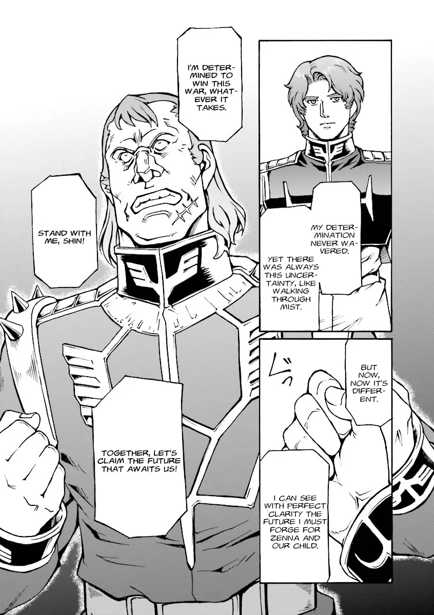 Mobile Suit Gundam Msv-R Legend Of The Universal Century Heroes: The Fabulous Shin Matsunaga - Vol.2 Chapter 8: Determination