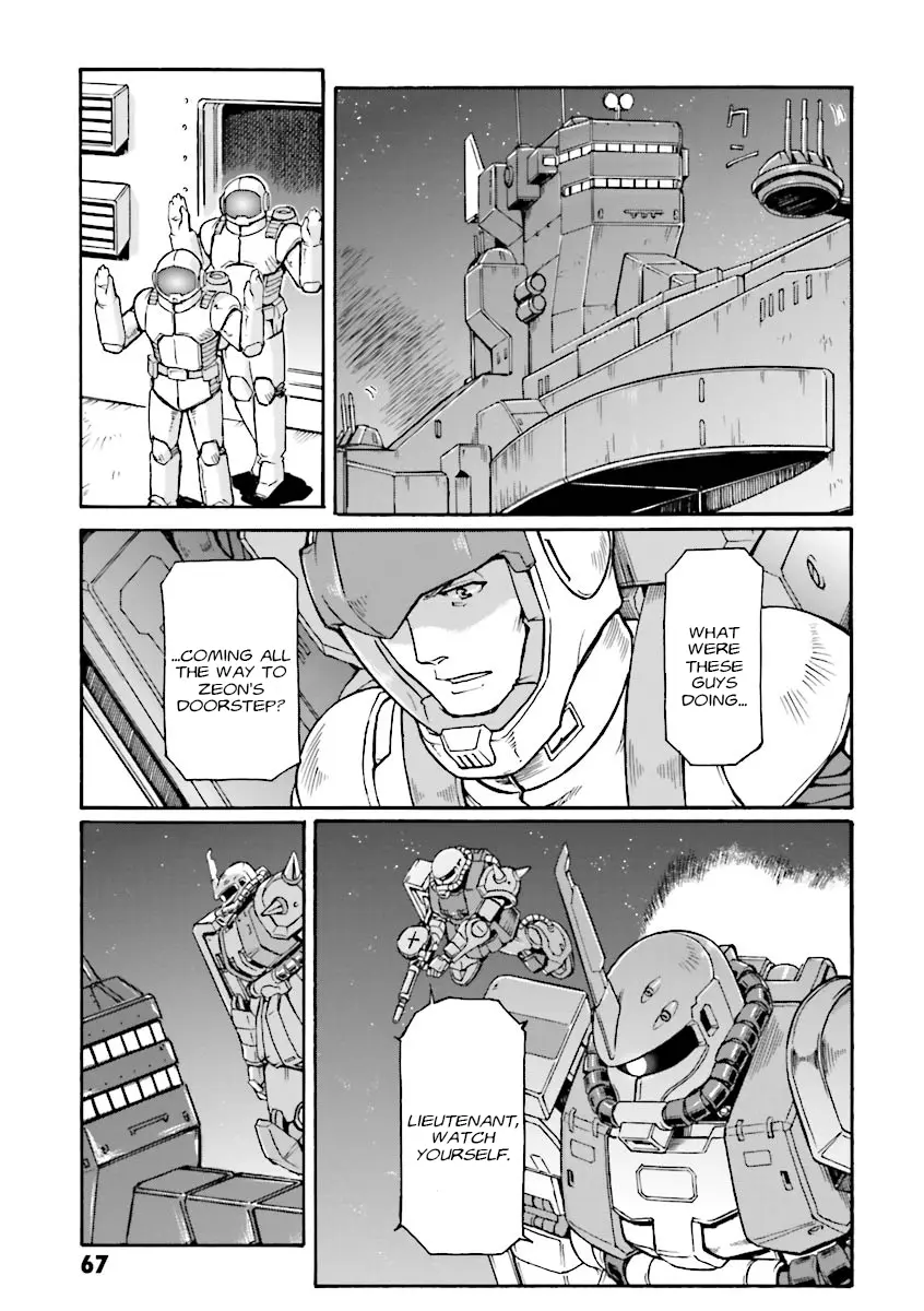 Mobile Suit Gundam Msv-R Legend Of The Universal Century Heroes: The Fabulous Shin Matsunaga - Vol.2 Chapter 9: Unaware