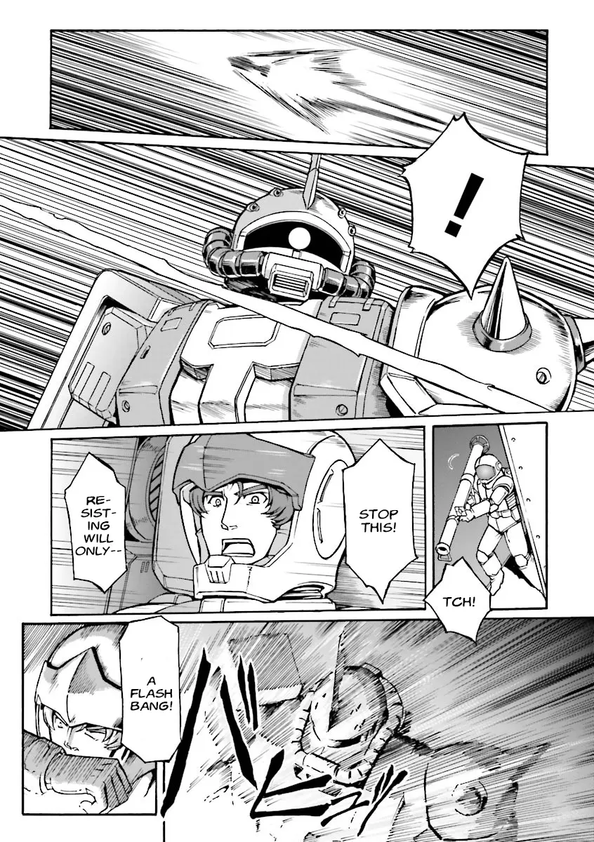 Mobile Suit Gundam Msv-R Legend Of The Universal Century Heroes: The Fabulous Shin Matsunaga - Vol.2 Chapter 9: Unaware