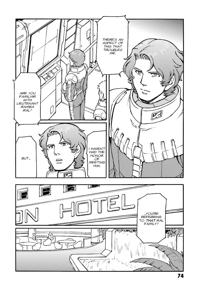 Mobile Suit Gundam Msv-R Legend Of The Universal Century Heroes: The Fabulous Shin Matsunaga - Vol.2 Chapter 9: Unaware