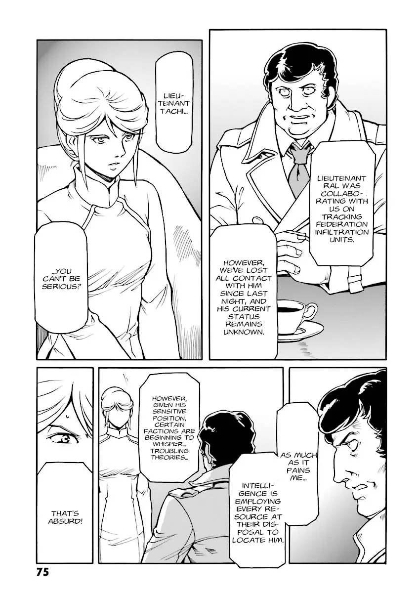 Mobile Suit Gundam Msv-R Legend Of The Universal Century Heroes: The Fabulous Shin Matsunaga - Vol.2 Chapter 9: Unaware