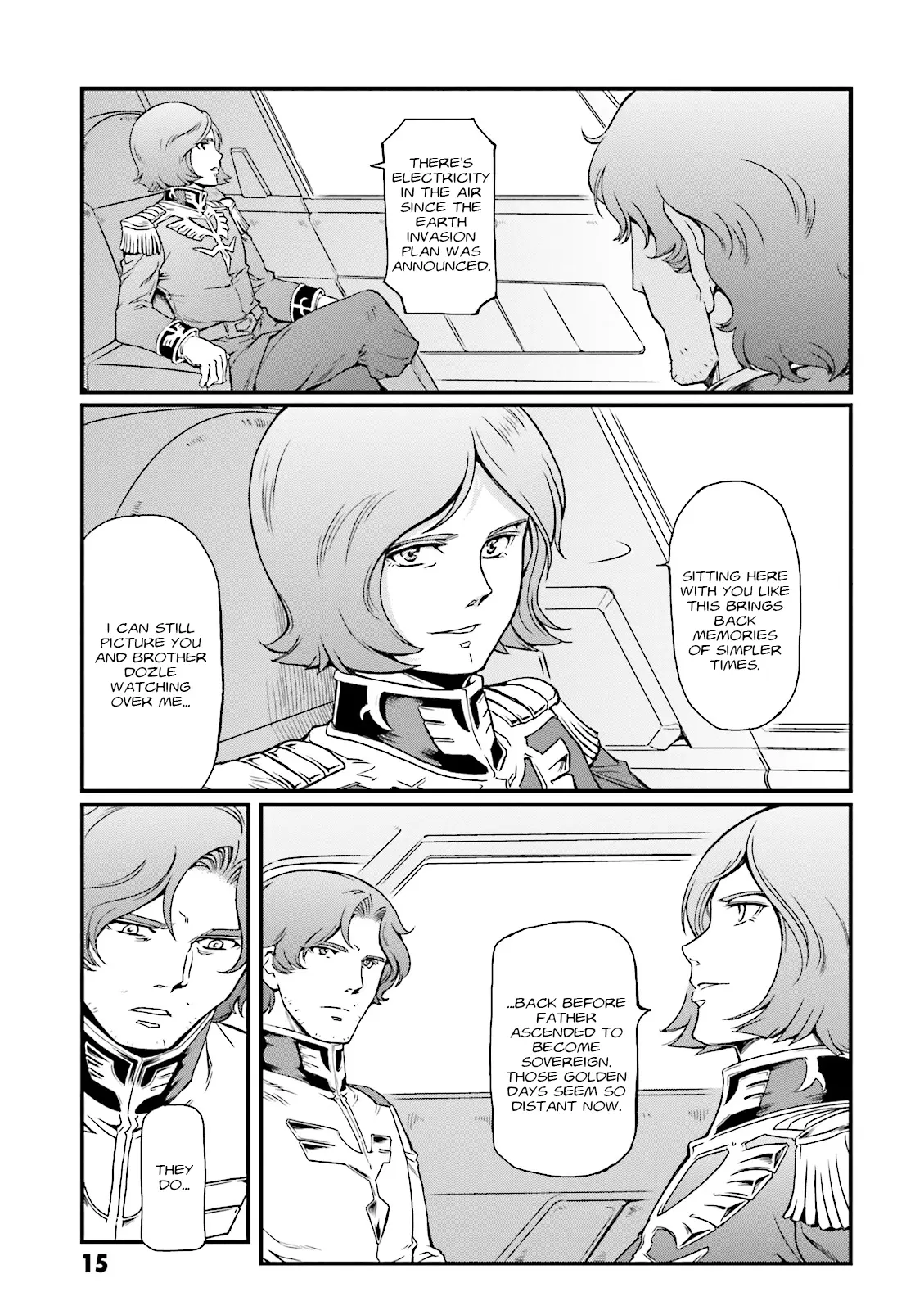 Mobile Suit Gundam Msv-R Legend Of The Universal Century Heroes: The Fabulous Shin Matsunaga - Vol.3 Chapter 13: Adrift