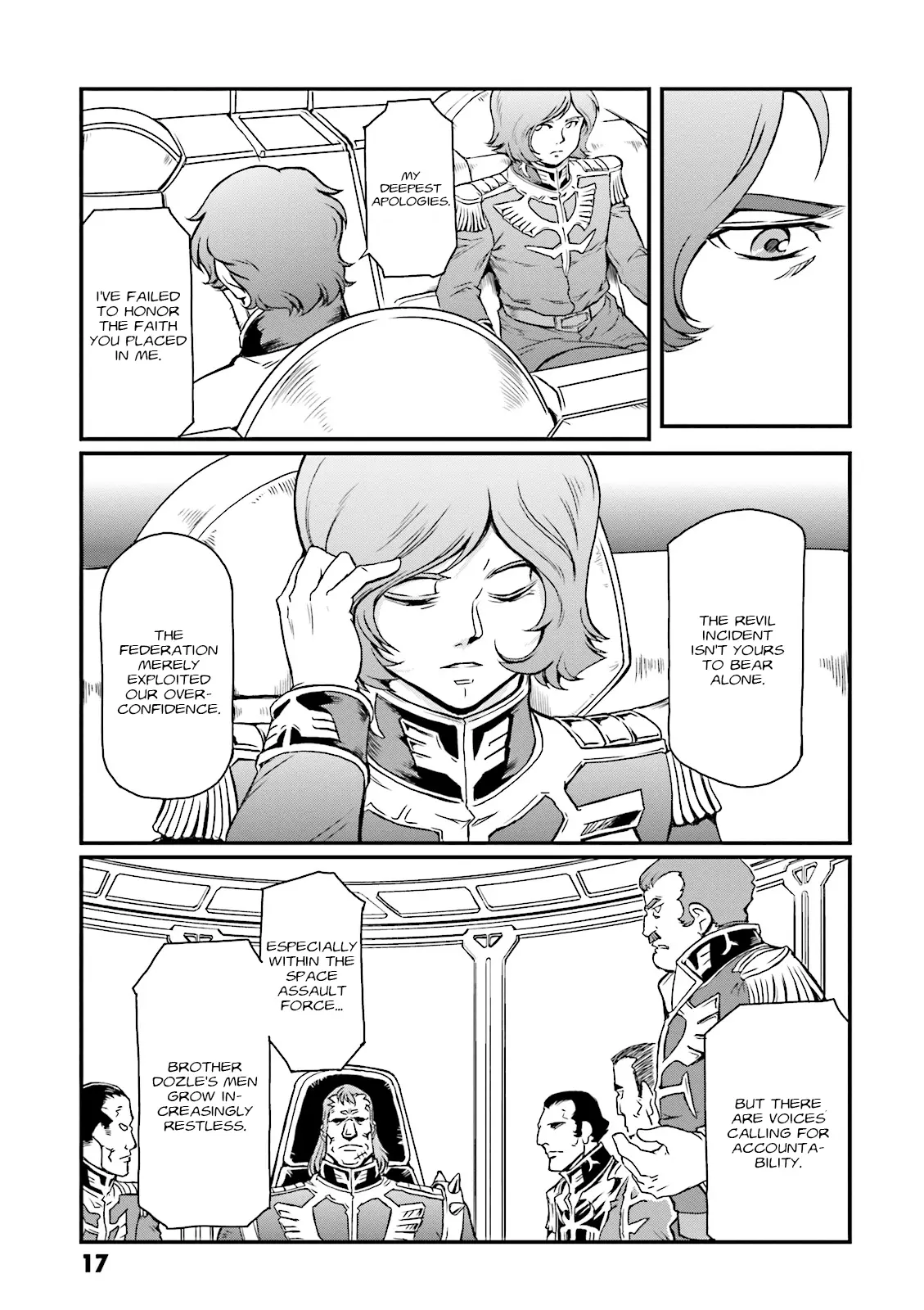 Mobile Suit Gundam Msv-R Legend Of The Universal Century Heroes: The Fabulous Shin Matsunaga - Vol.3 Chapter 13: Adrift