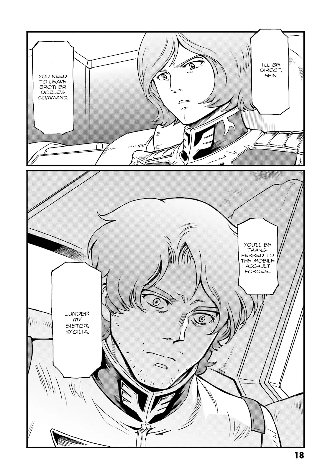 Mobile Suit Gundam Msv-R Legend Of The Universal Century Heroes: The Fabulous Shin Matsunaga - Vol.3 Chapter 13: Adrift