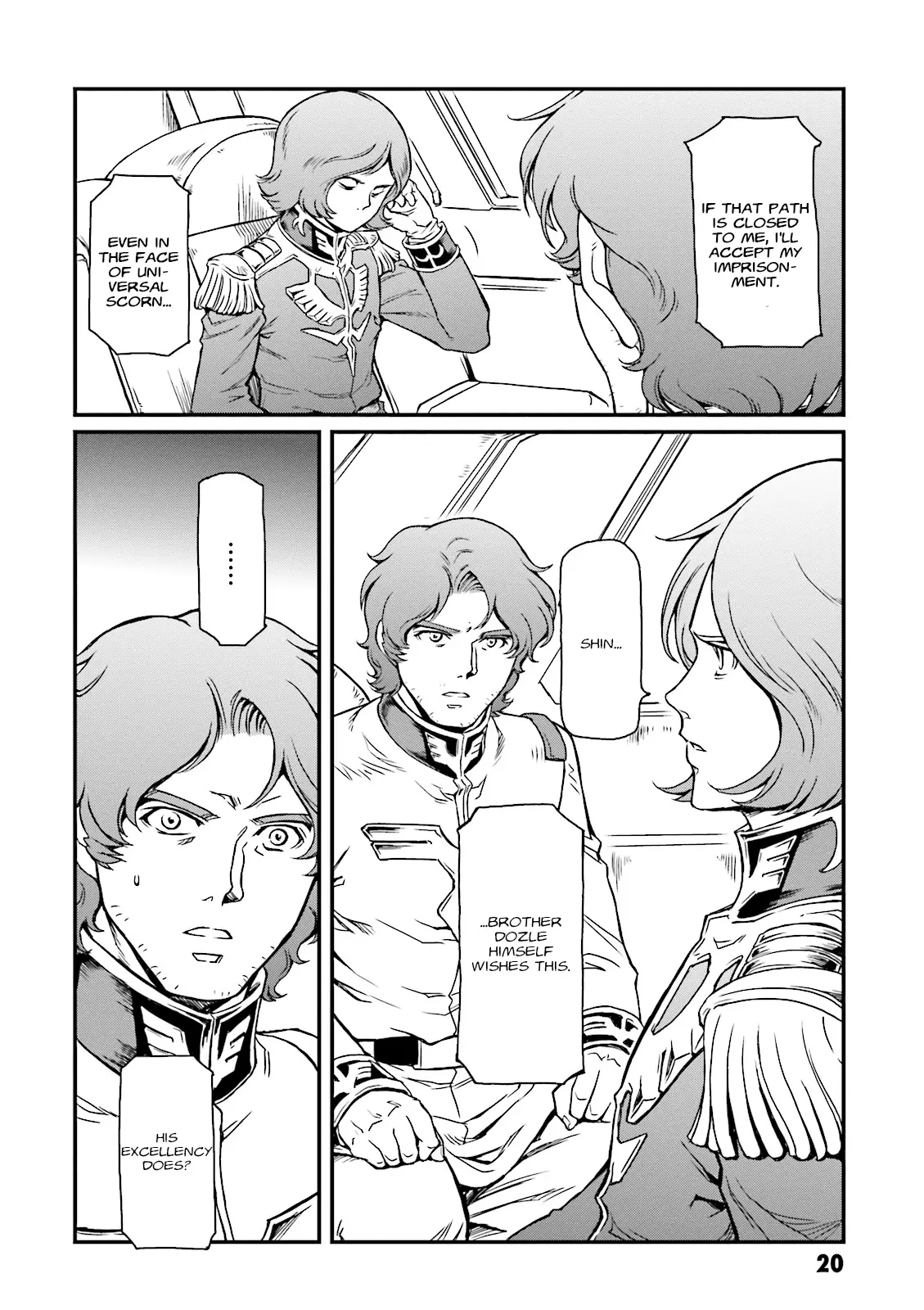 Mobile Suit Gundam Msv-R Legend Of The Universal Century Heroes: The Fabulous Shin Matsunaga - Vol.3 Chapter 13: Adrift