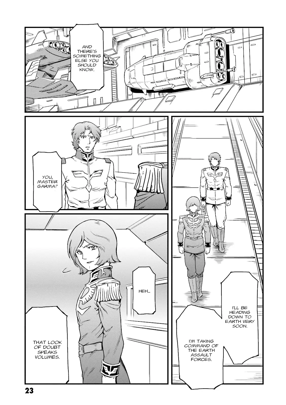 Mobile Suit Gundam Msv-R Legend Of The Universal Century Heroes: The Fabulous Shin Matsunaga - Vol.3 Chapter 13: Adrift