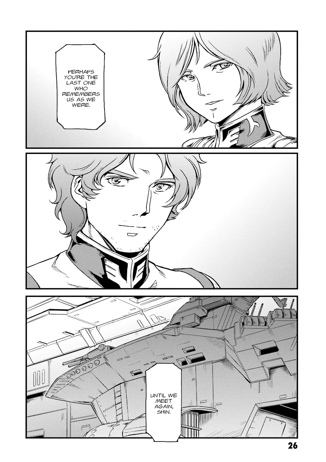 Mobile Suit Gundam Msv-R Legend Of The Universal Century Heroes: The Fabulous Shin Matsunaga - Vol.3 Chapter 13: Adrift