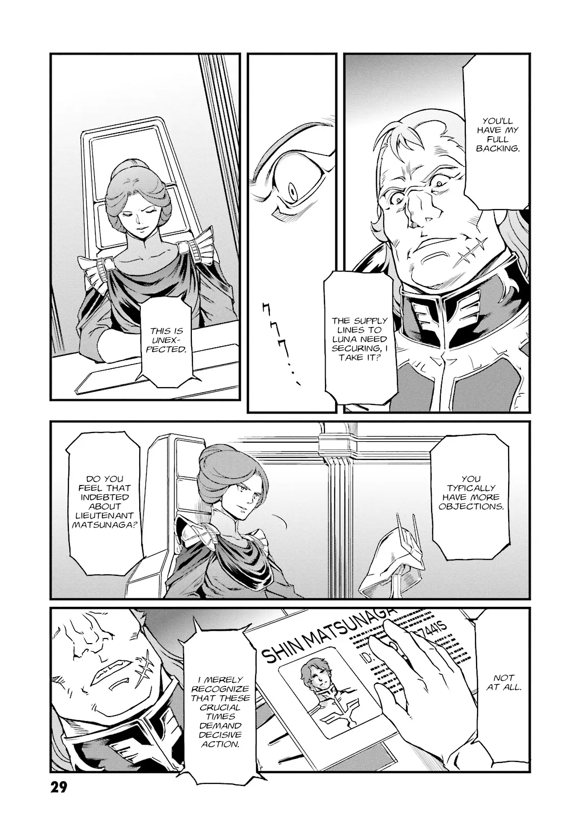 Mobile Suit Gundam Msv-R Legend Of The Universal Century Heroes: The Fabulous Shin Matsunaga - Vol.3 Chapter 13: Adrift