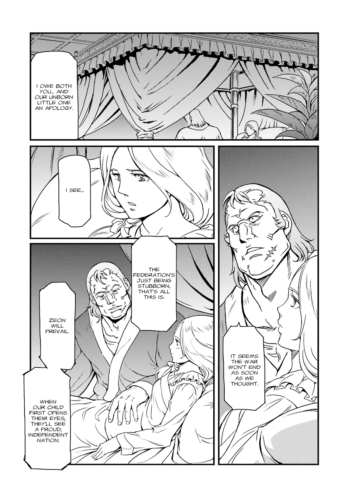 Mobile Suit Gundam Msv-R Legend Of The Universal Century Heroes: The Fabulous Shin Matsunaga - Vol.3 Chapter 13: Adrift