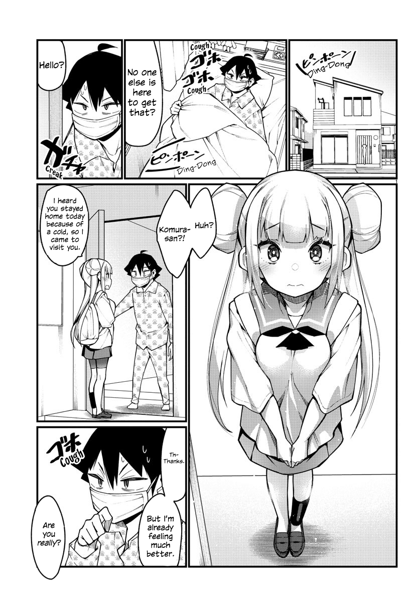 Ashigei Shoujo Komura-San - Chapter 25: Step 25: Get-Well Visit