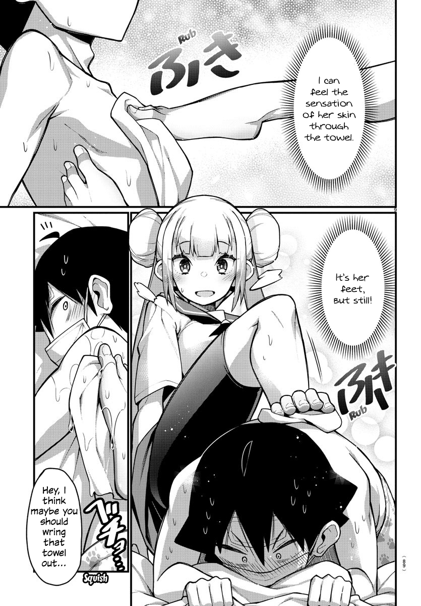 Ashigei Shoujo Komura-San - Chapter 25: Step 25: Get-Well Visit