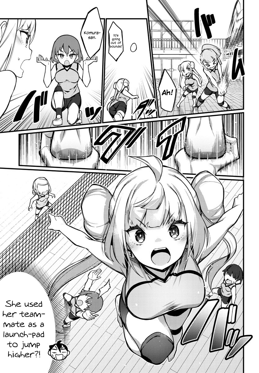 Ashigei Shoujo Komura-San - Chapter 21: Step 21: Volleyball