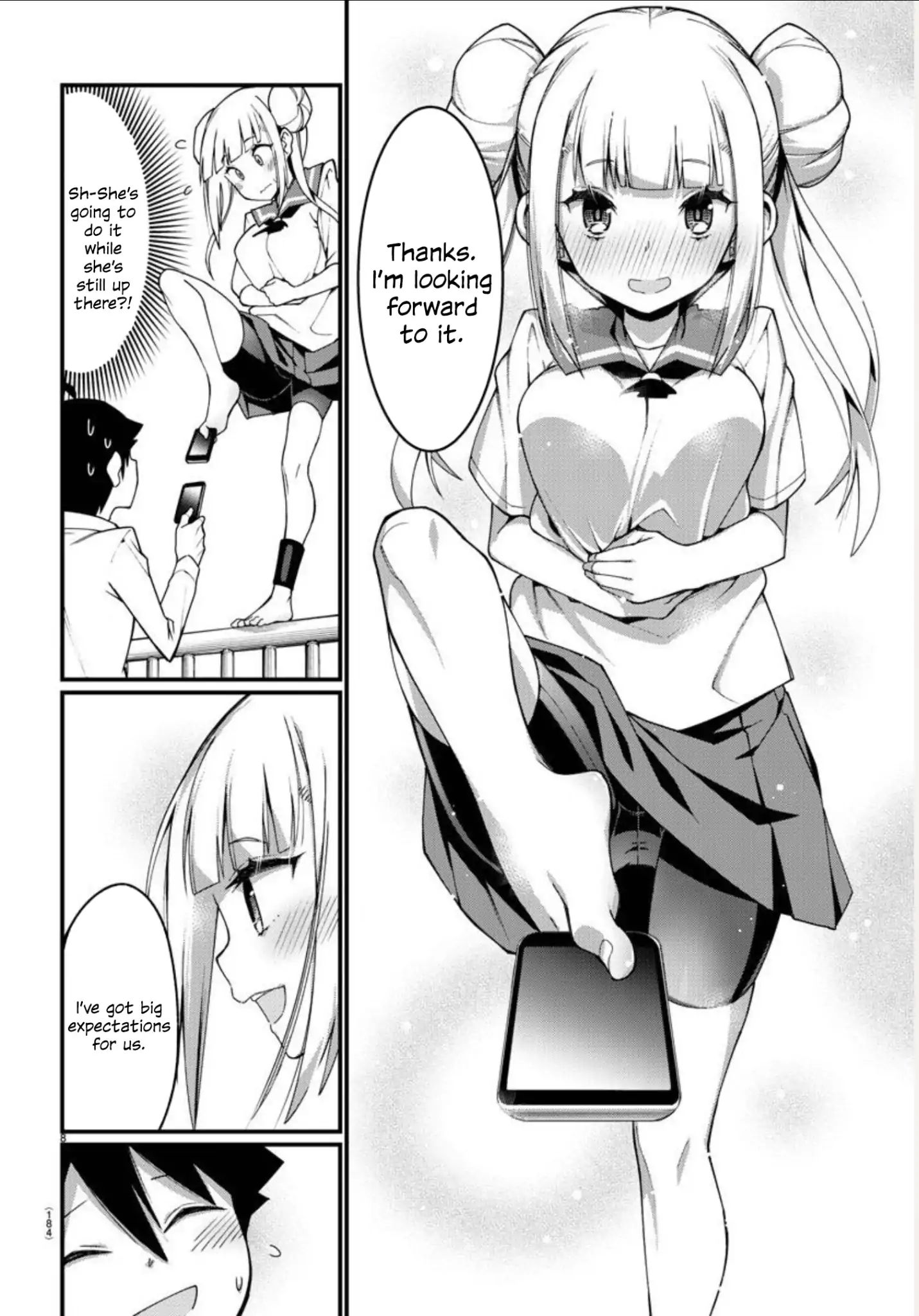 Ashigei Shoujo Komura-San - Chapter 3: Step 3: I'll Grab Hold Of It.