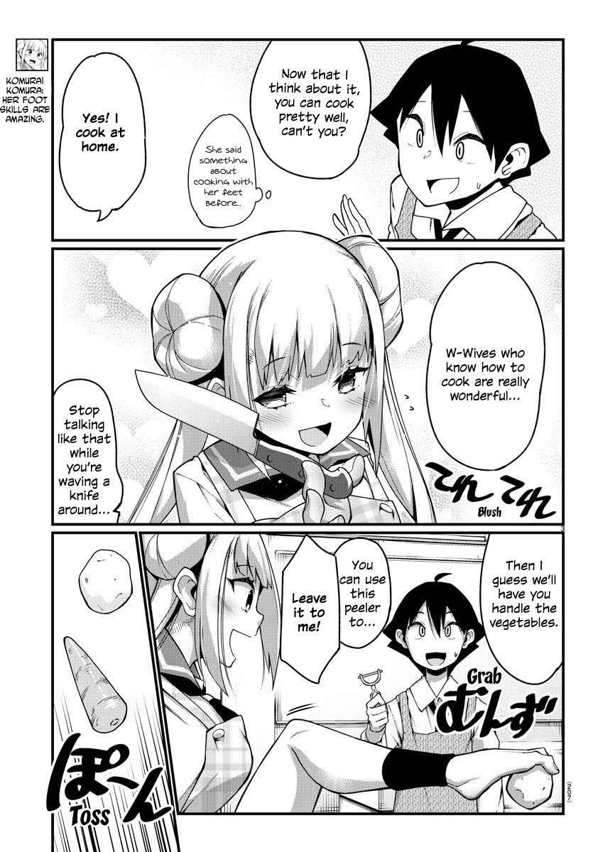 Ashigei Shoujo Komura-San - Chapter 11: Step 11: Cooking Training