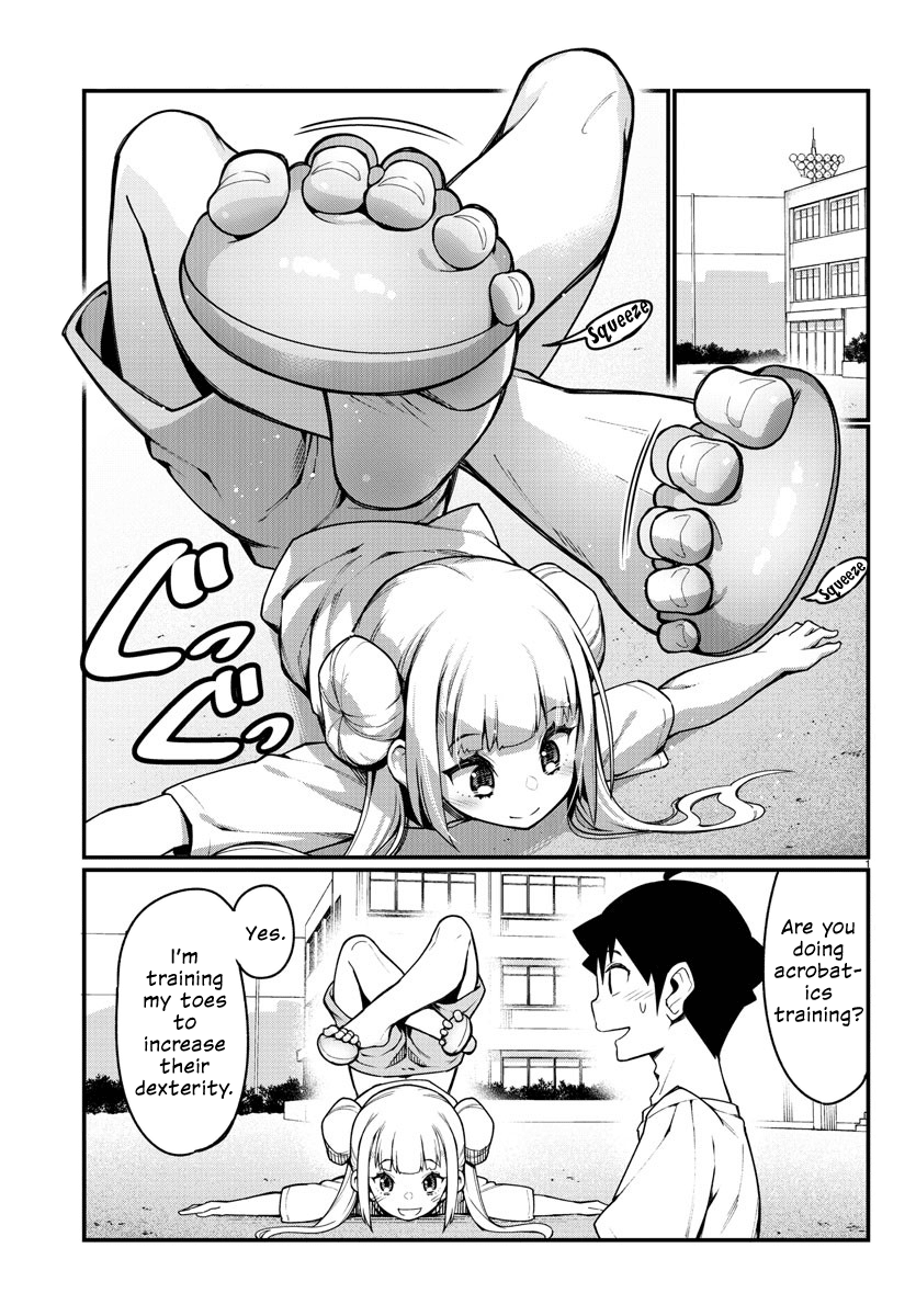 Ashigei Shoujo Komura-San - Chapter 22: Step 22: Little Komura