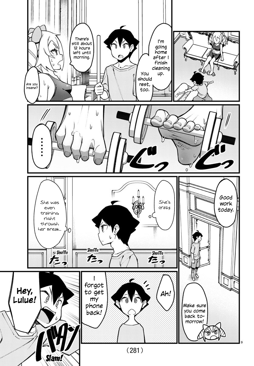 Ashigei Shoujo Komura-San - Chapter 42: Step 42: Little Butler