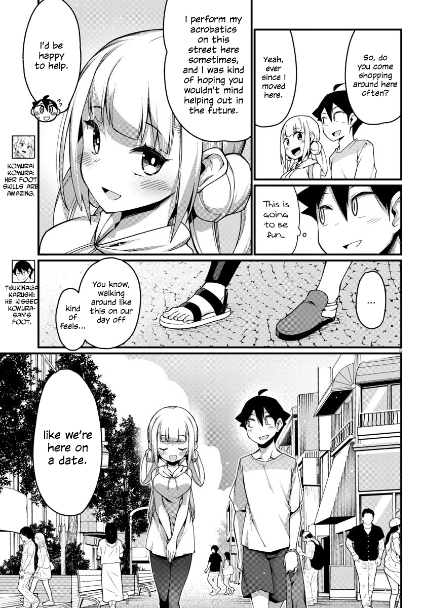 Ashigei Shoujo Komura-San - Chapter 10: Step 10: Shopping