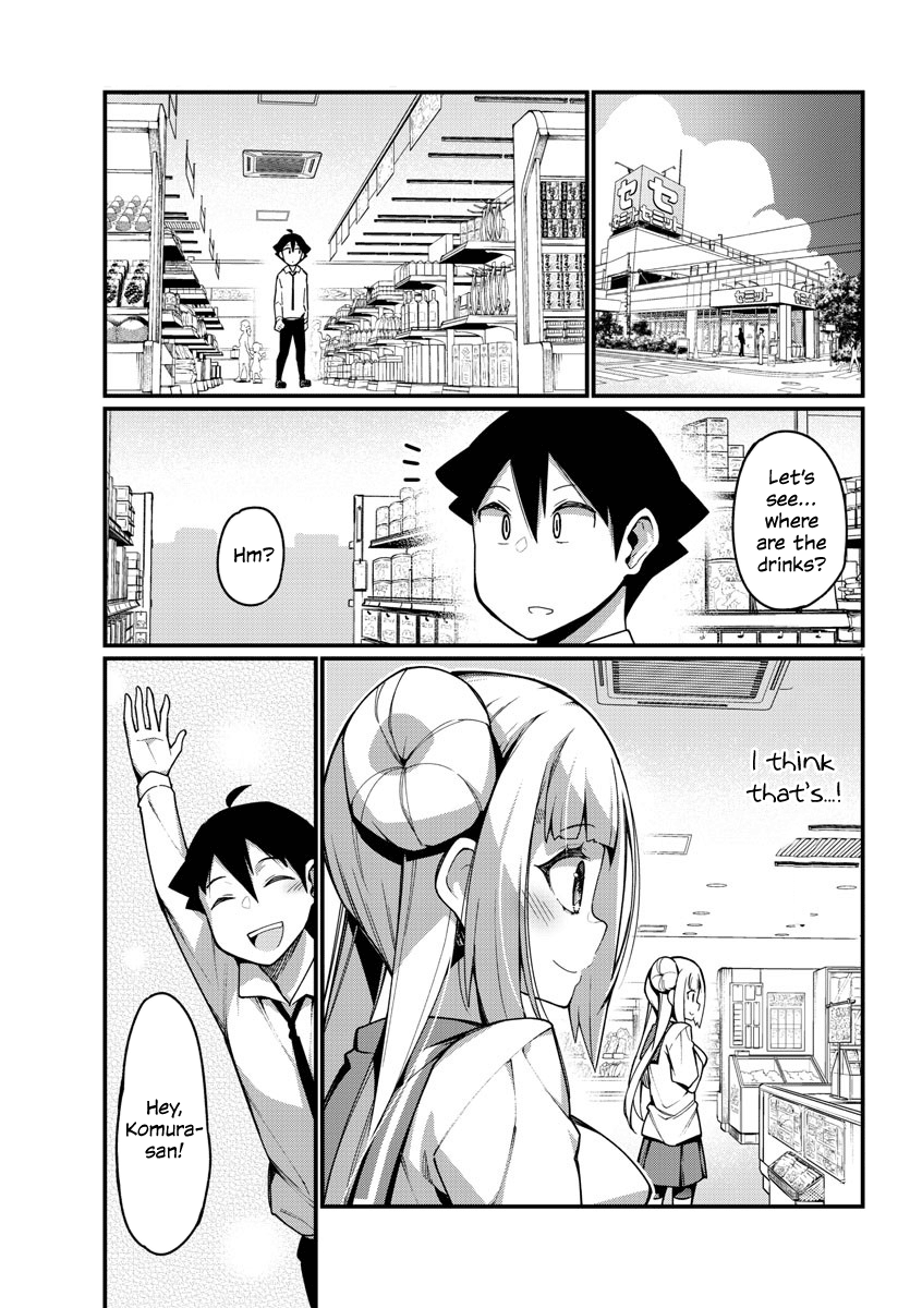 Ashigei Shoujo Komura-San - Chapter 33: Step 33: Supermarket