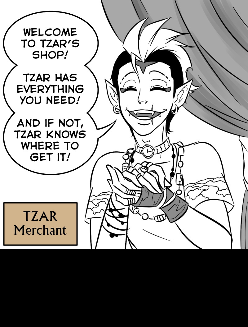 I'm Mortal - Chapter 13: Tzar's Shop