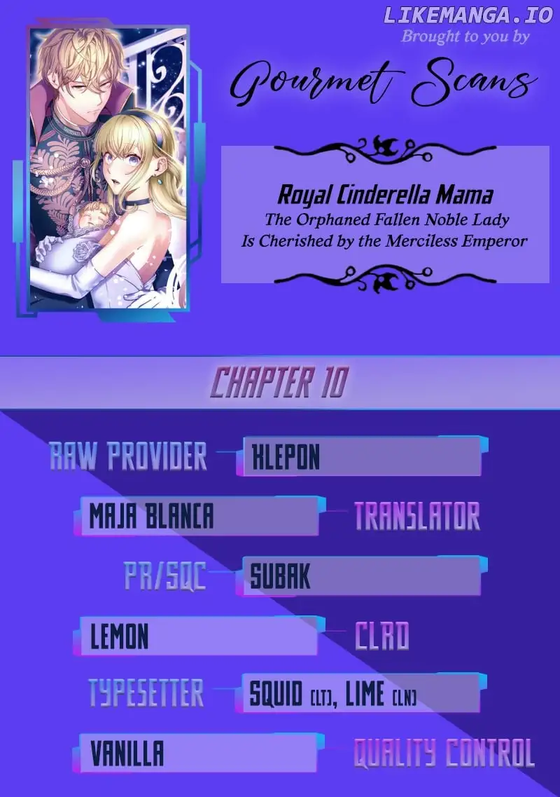 Royal Cinderella Mama - Tengai Kodoku No Botsuraku Reijou Wa Reitetsu Koutei Ni Dekiaisareru - Chapter 10