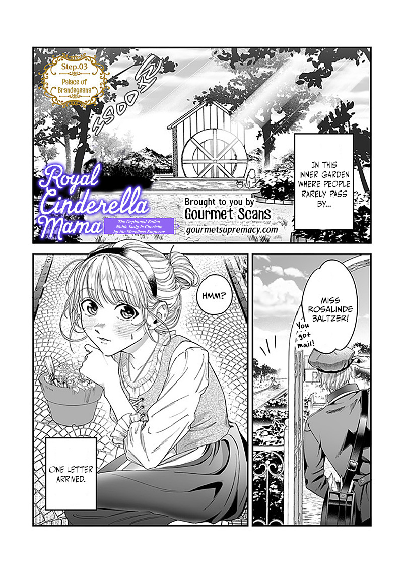 Royal Cinderella Mama - Tengai Kodoku No Botsuraku Reijou Wa Reitetsu Koutei Ni Dekiaisareru - Chapter 3