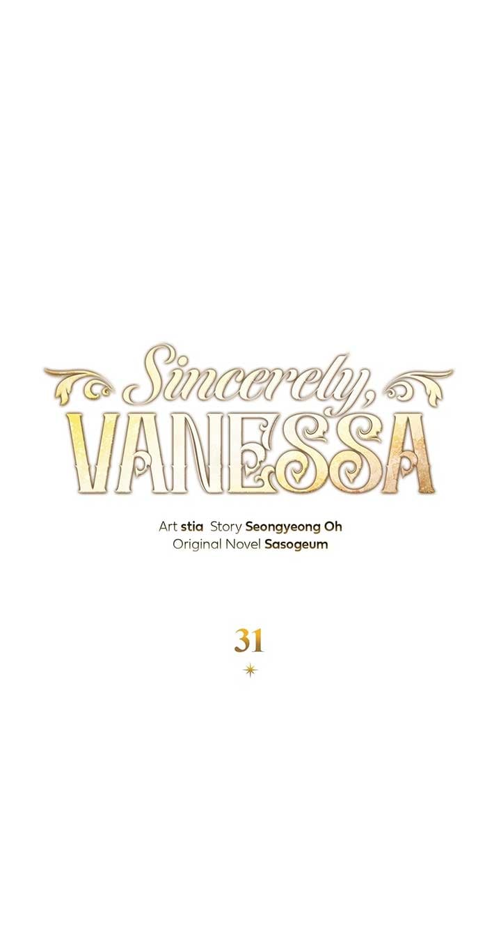 Sincerely, Vanessa - Chapter 31