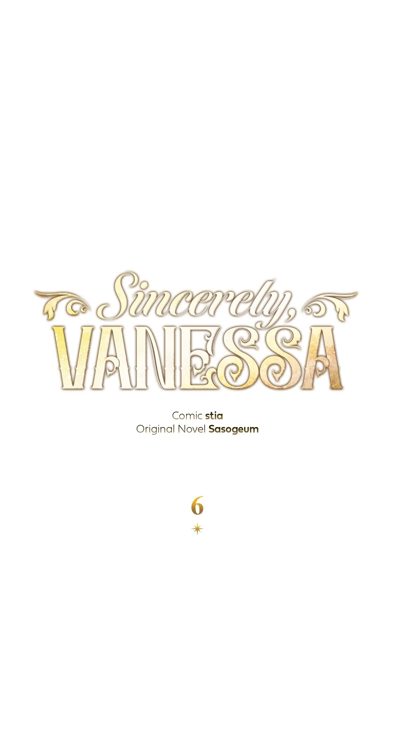 Sincerely, Vanessa - Chapter 6