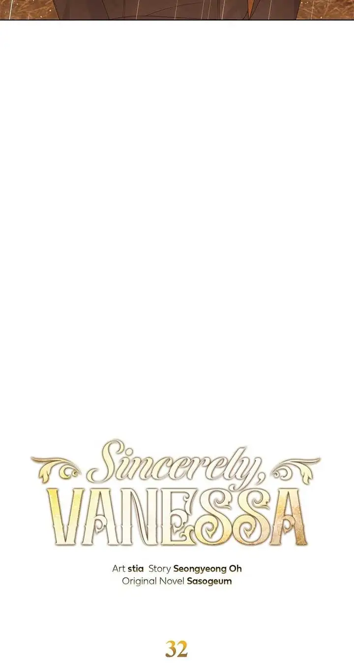 Sincerely, Vanessa - Chapter 32