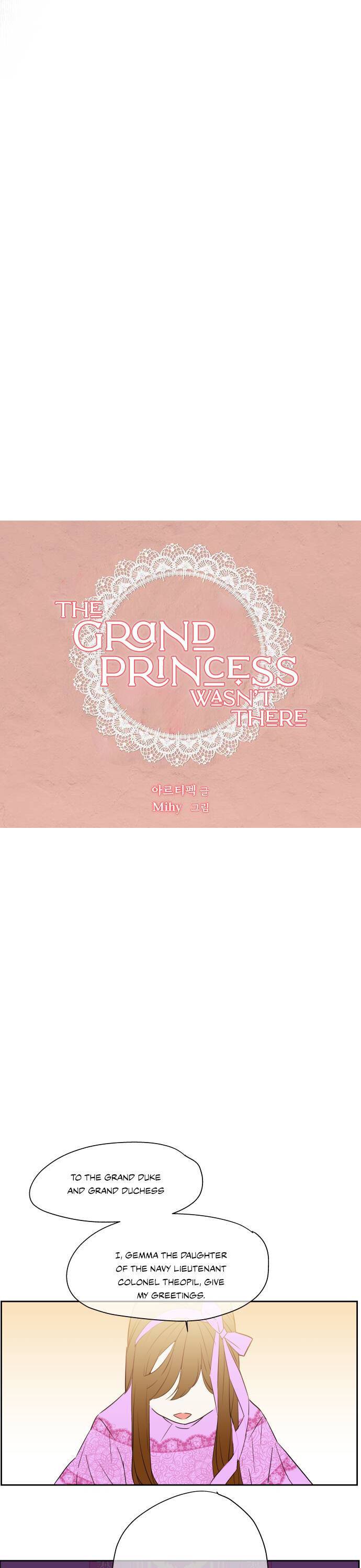 The Grand Princess Was Not There - Chapter 14