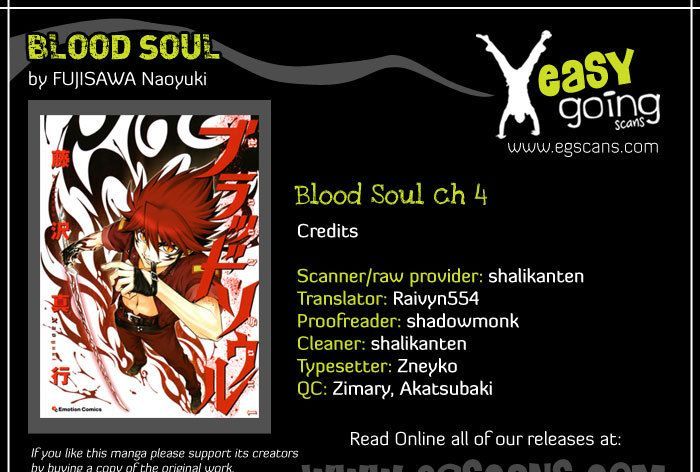 Blood Soul - Vol.1 Chapter 4 : Crimson Hand Outstretched