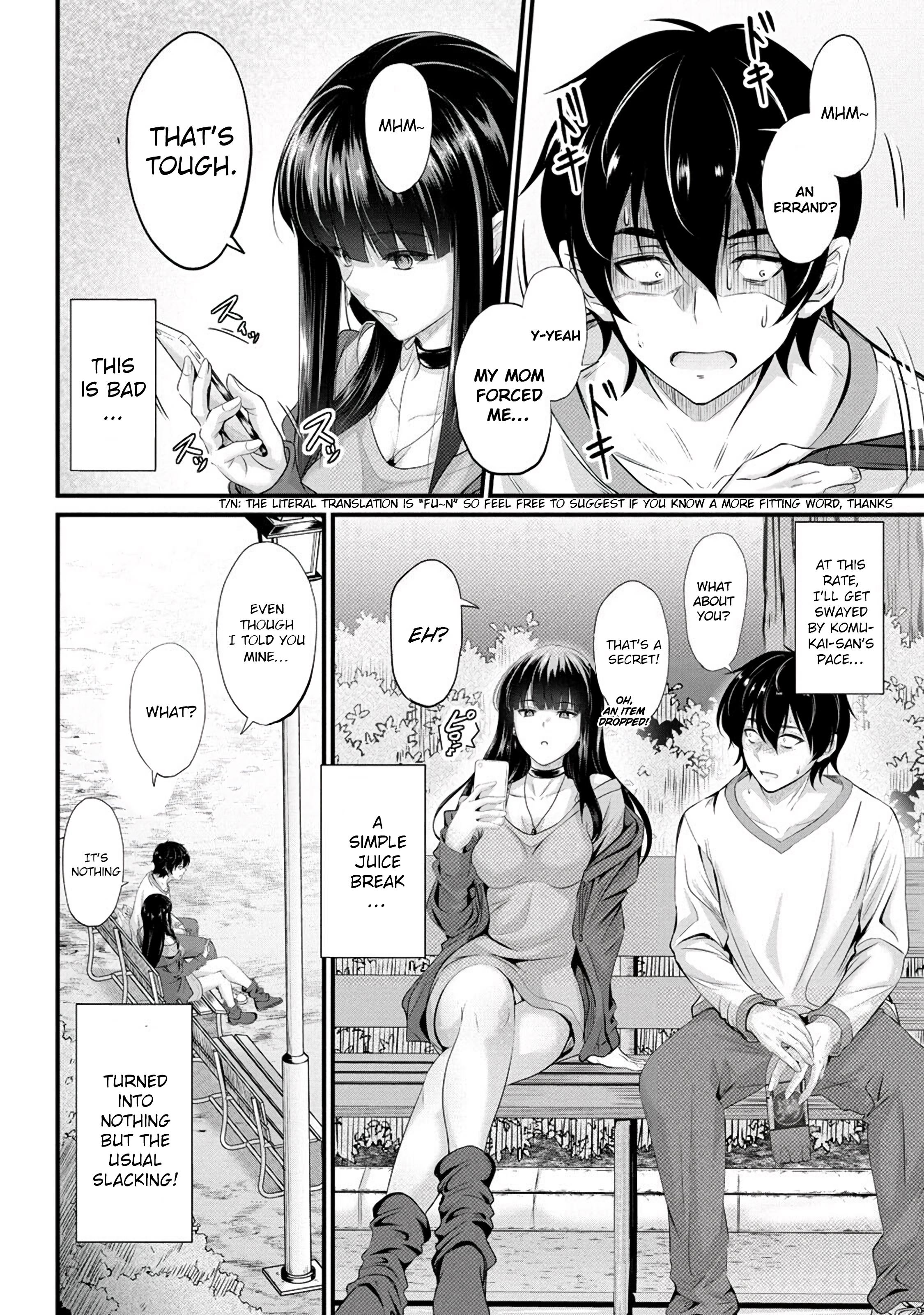 Osabori Jouzuna Komukai-San Wa Ore Wo Nogasanai!! - Chapter 3