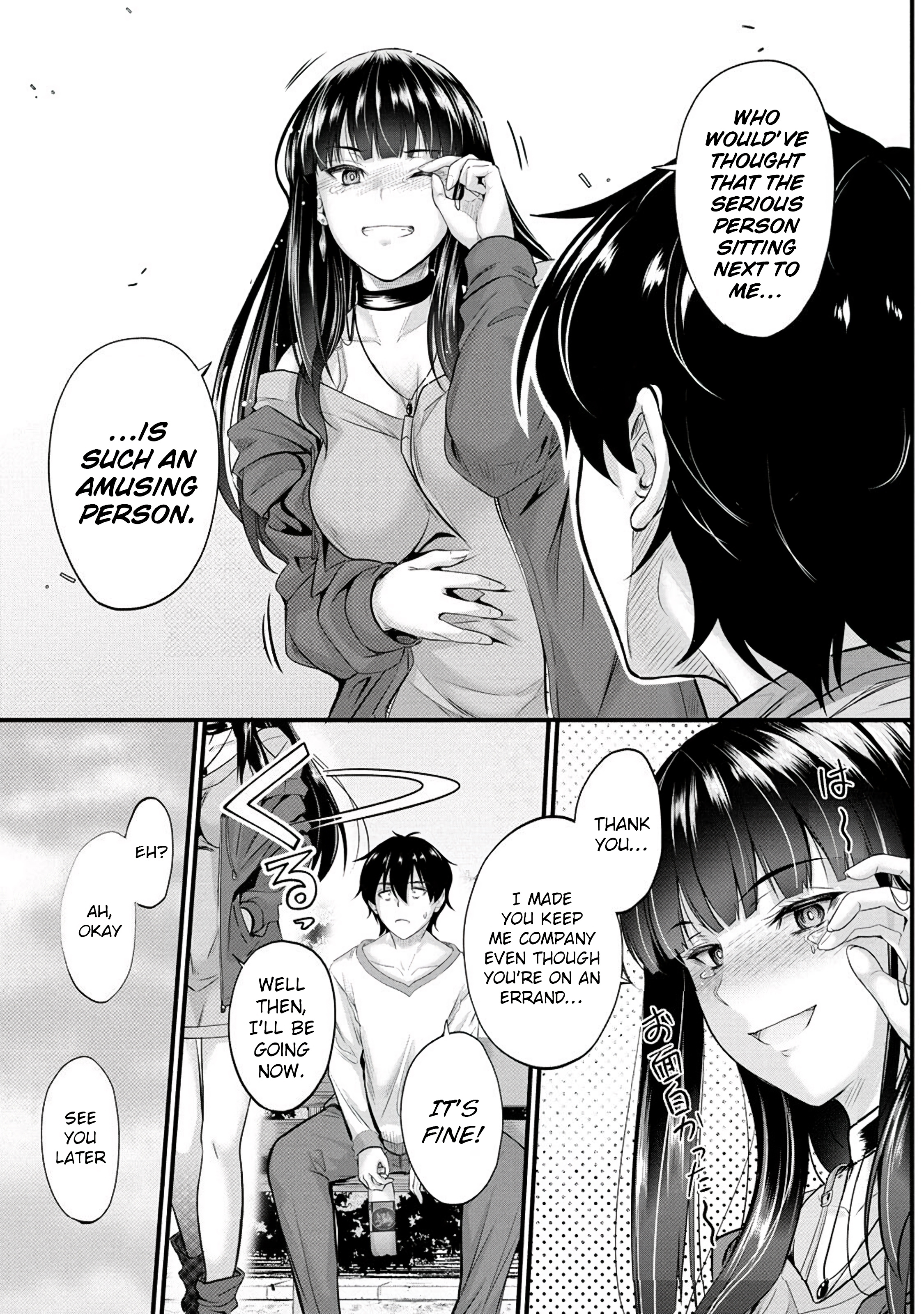 Osabori Jouzuna Komukai-San Wa Ore Wo Nogasanai!! - Chapter 3