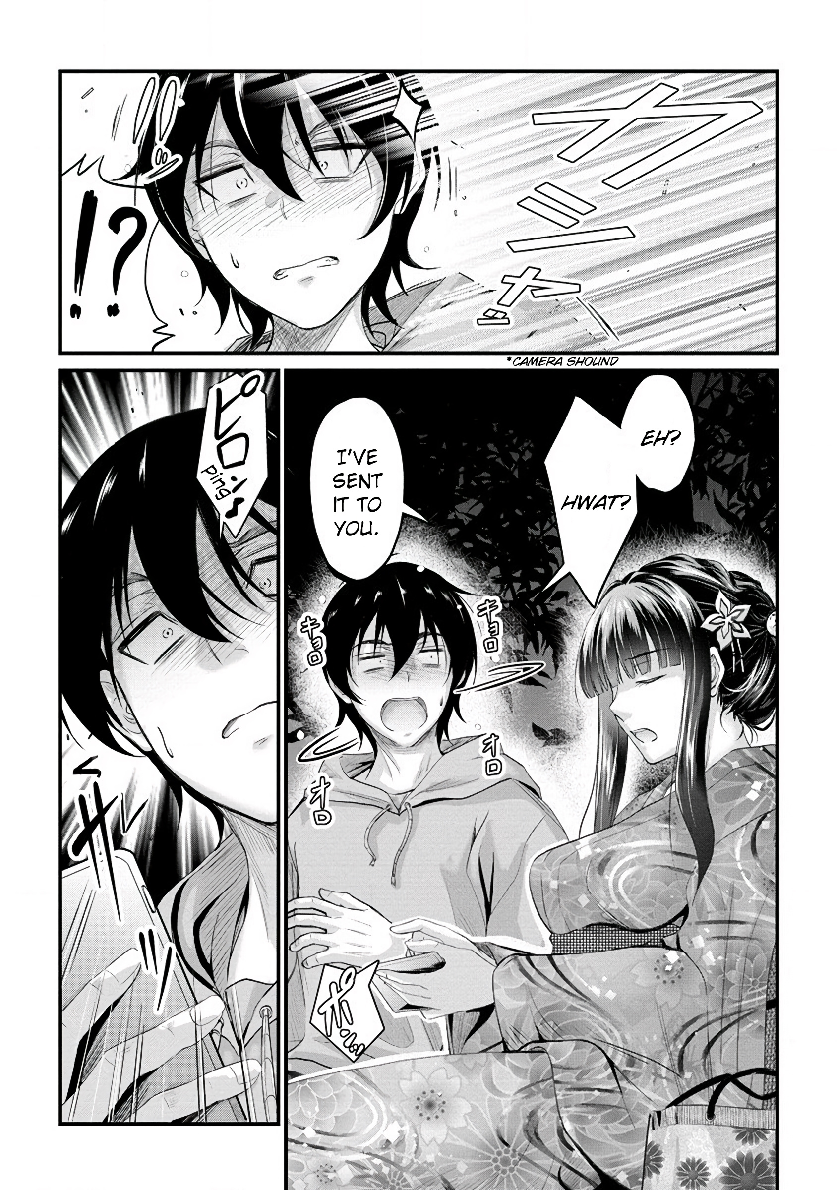 Osabori Jouzuna Komukai-San Wa Ore Wo Nogasanai!! - Chapter 12