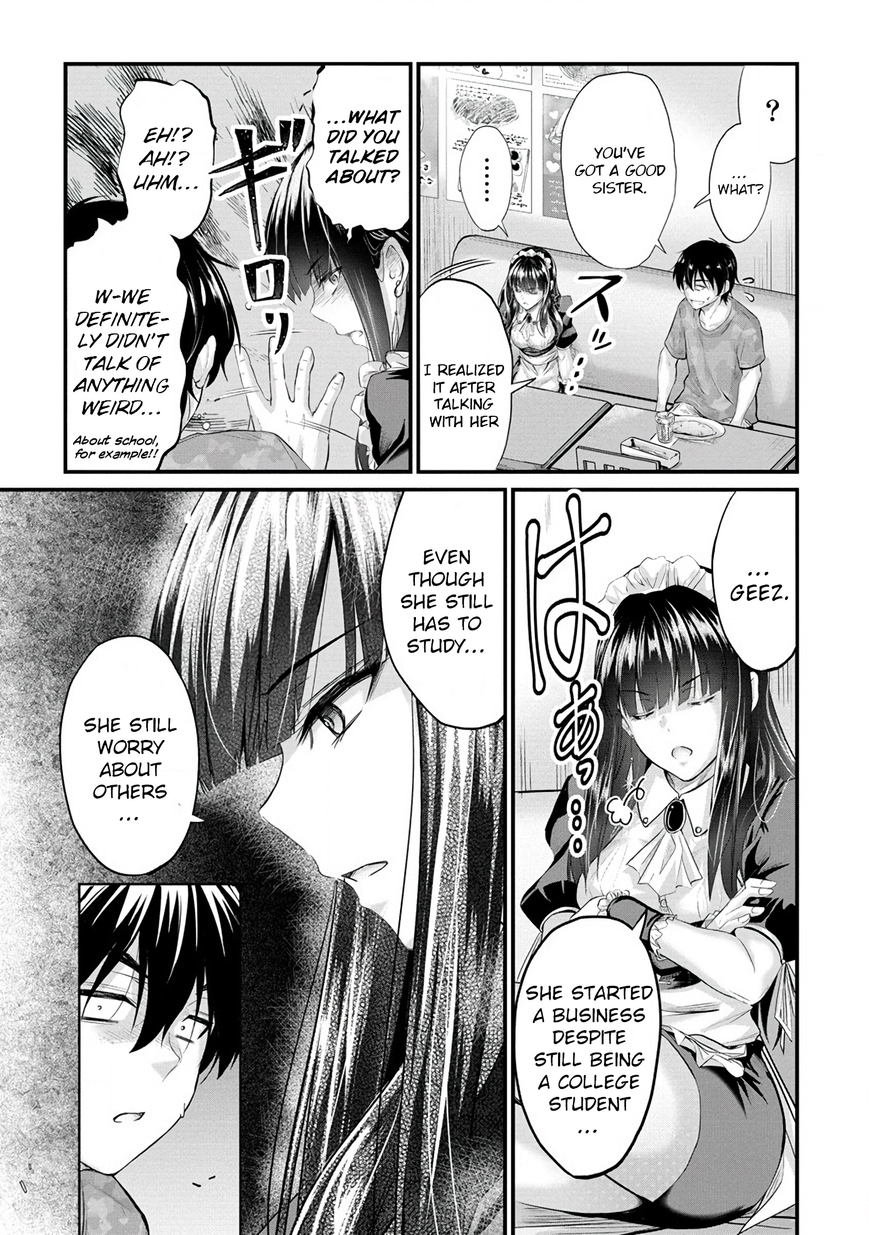 Osabori Jouzuna Komukai-San Wa Ore Wo Nogasanai!! - Chapter 11