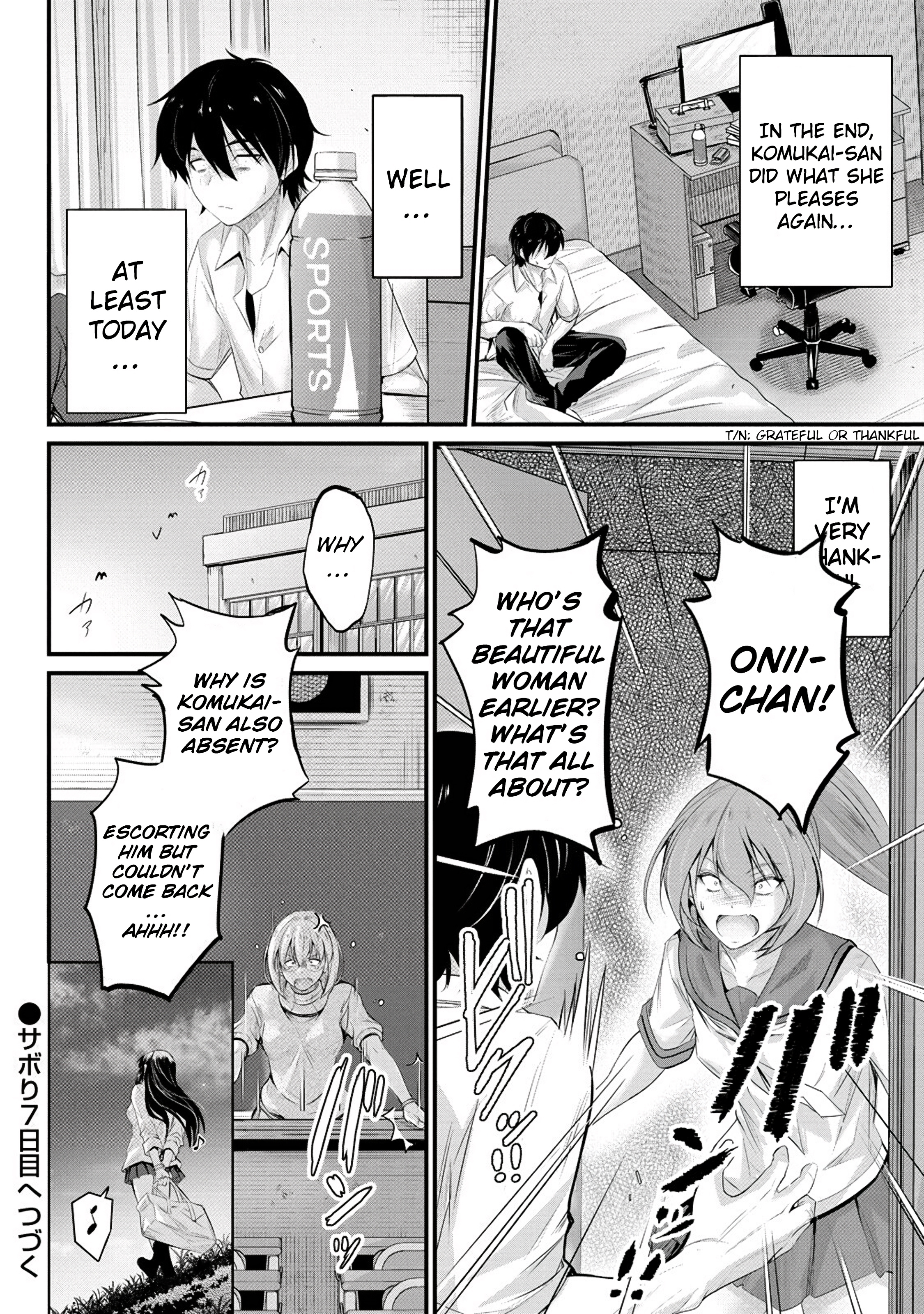 Osabori Jouzuna Komukai-San Wa Ore Wo Nogasanai!! - Chapter 6