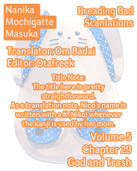 Nanika Mochigattemasu Ka - Vol.5 Chapter 29 : God And Trash