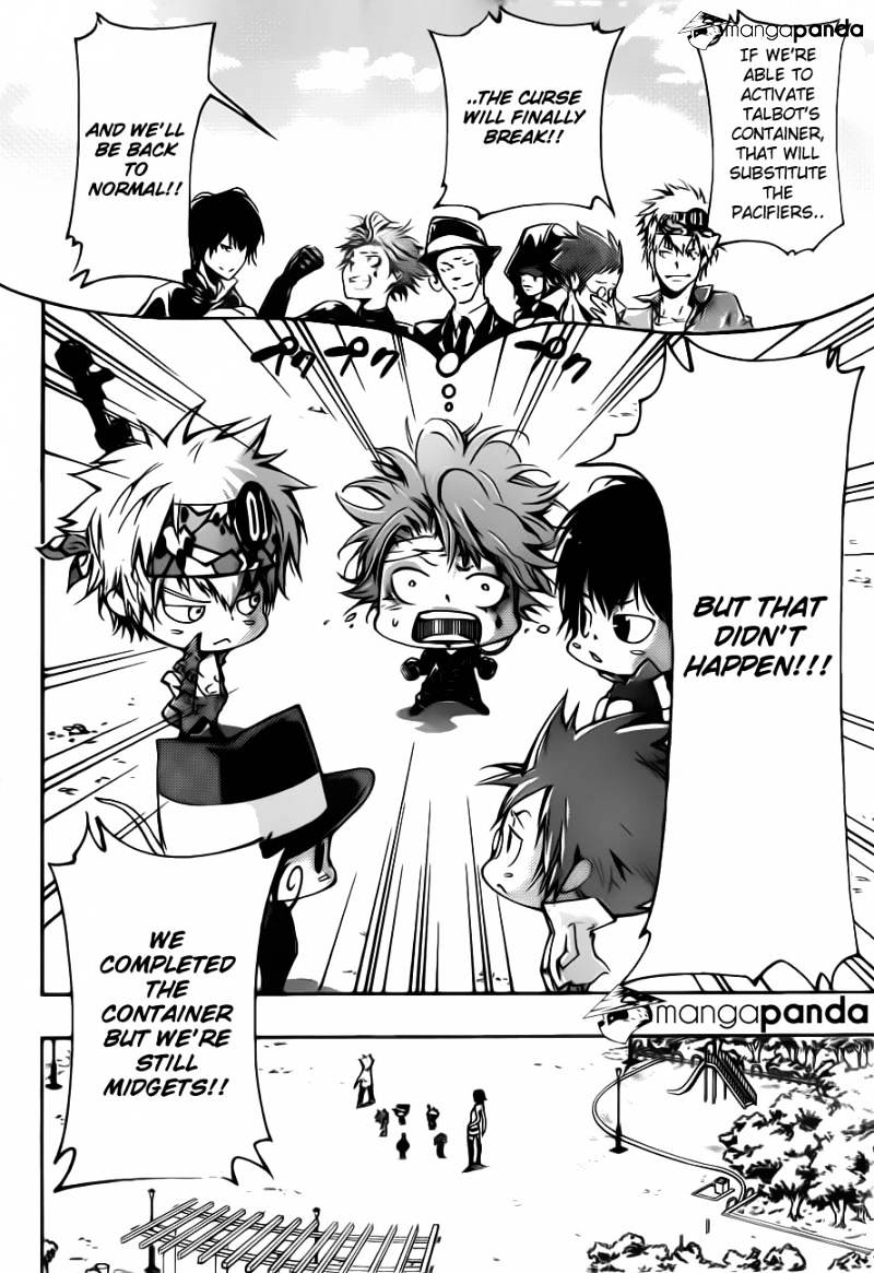 Kateikyoushi Hitman Reborn! - Chapter 406 : What Will Be Of The Curse