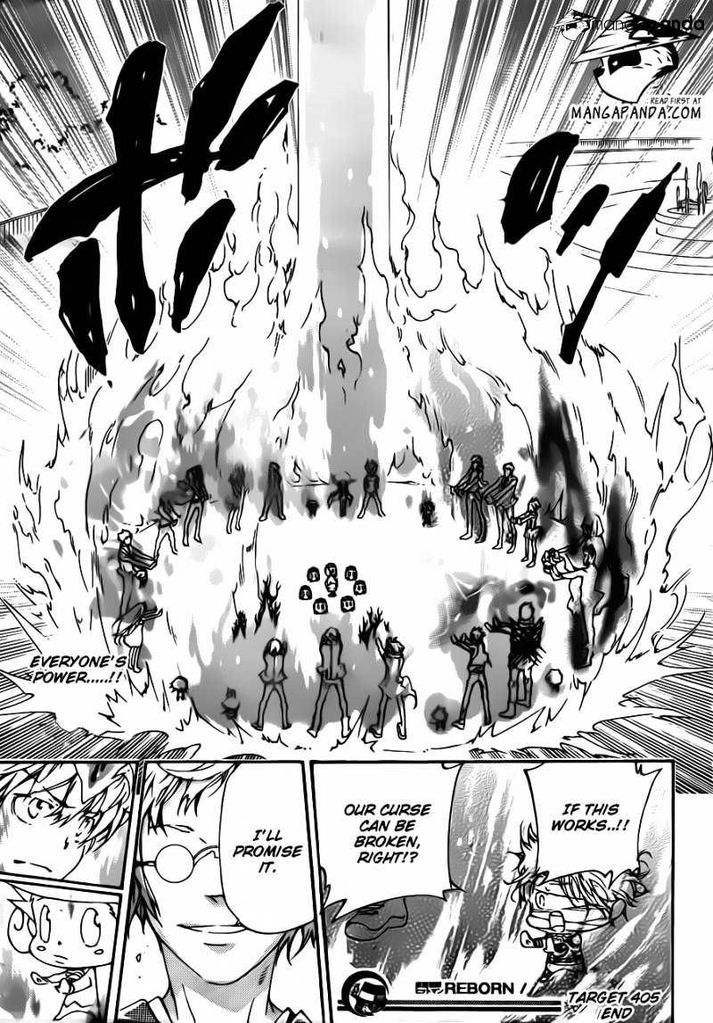 Kateikyoushi Hitman Reborn! - Chapter 405 : Past And Future Of Trini Sette