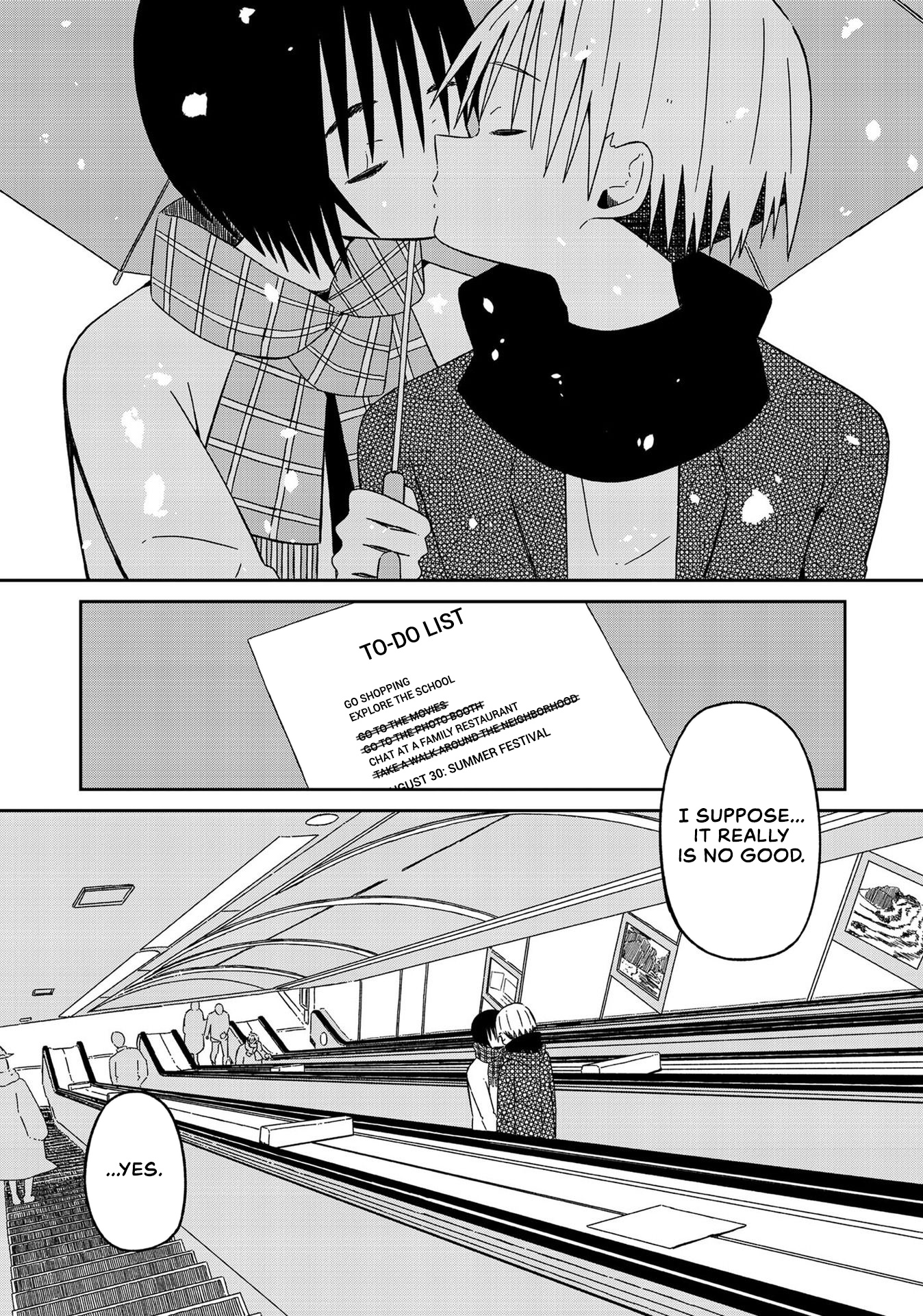 Supernova Wa Kiss No Mae Ni - Vol.2 Chapter 14: Don't Finish It, Make It Better