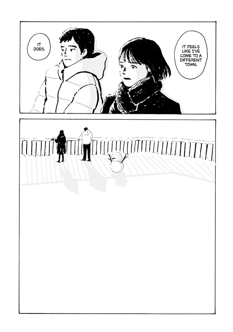 Umibe No Stove: Ooshiro Kogani Tanpenshuu - Vol.1 Chapter 6: Snow Town