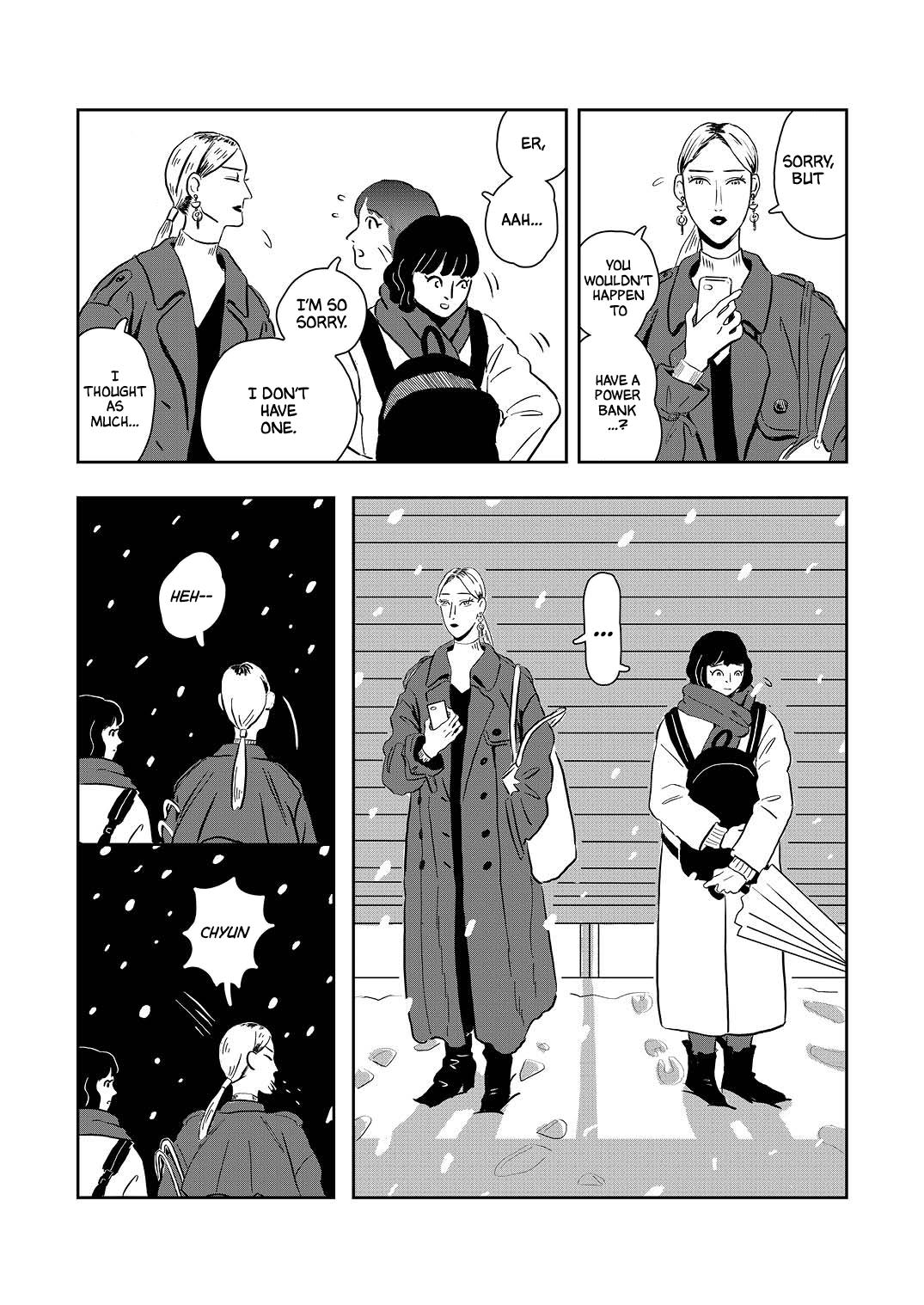 Umibe No Stove: Ooshiro Kogani Tanpenshuu - Vol.1 Chapter 4: Hug The Snow