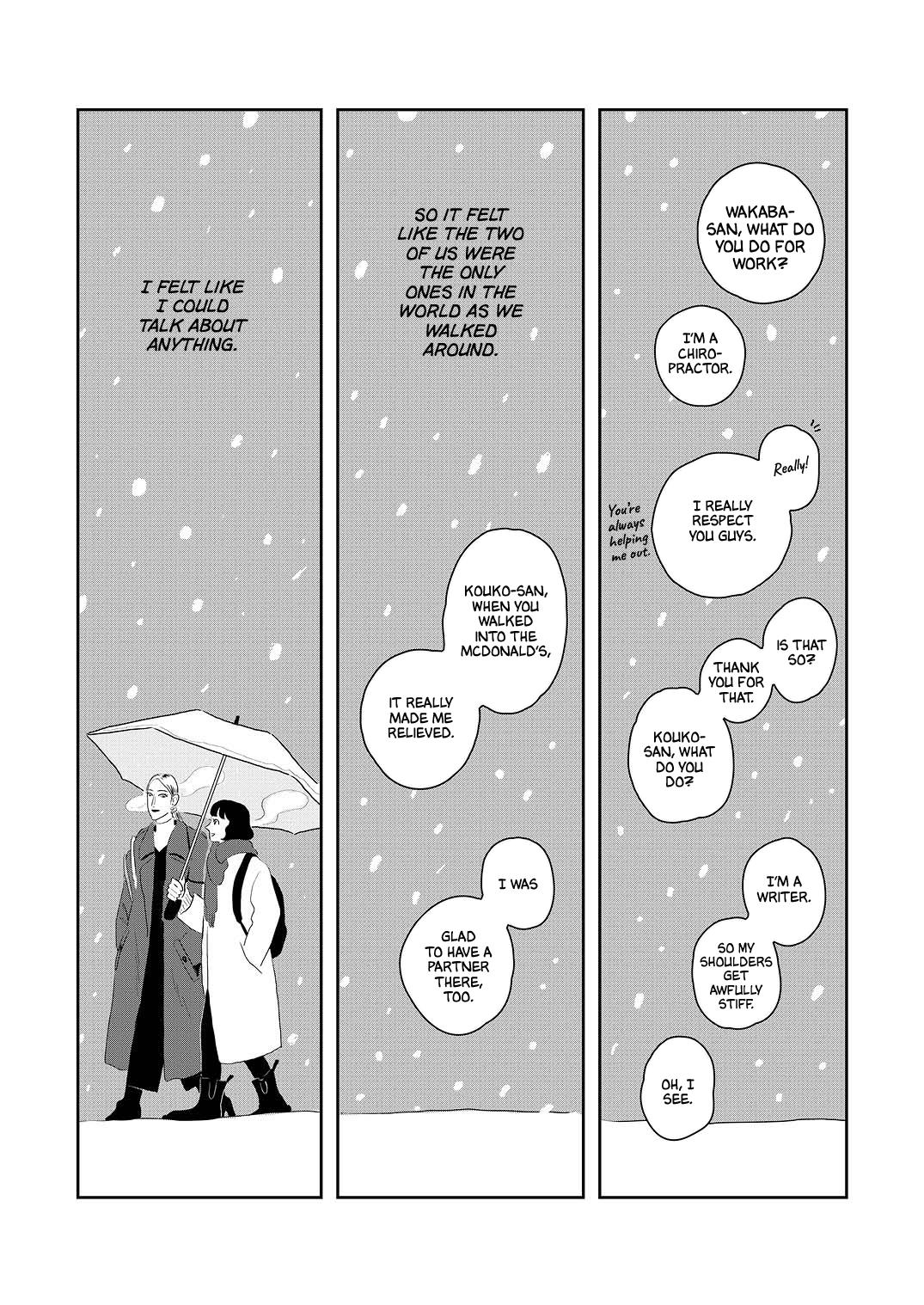 Umibe No Stove: Ooshiro Kogani Tanpenshuu - Vol.1 Chapter 4: Hug The Snow