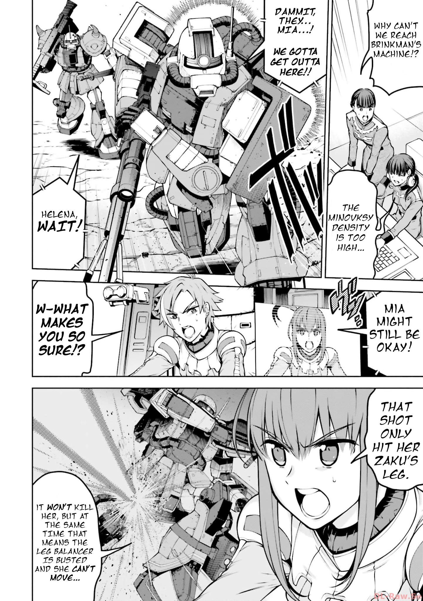 Mobile Suit Gundam: Battle Operation Code Fairy - Vol.1 Chapter 5: Lieutenant Barbara's Doctrine (Part Two)