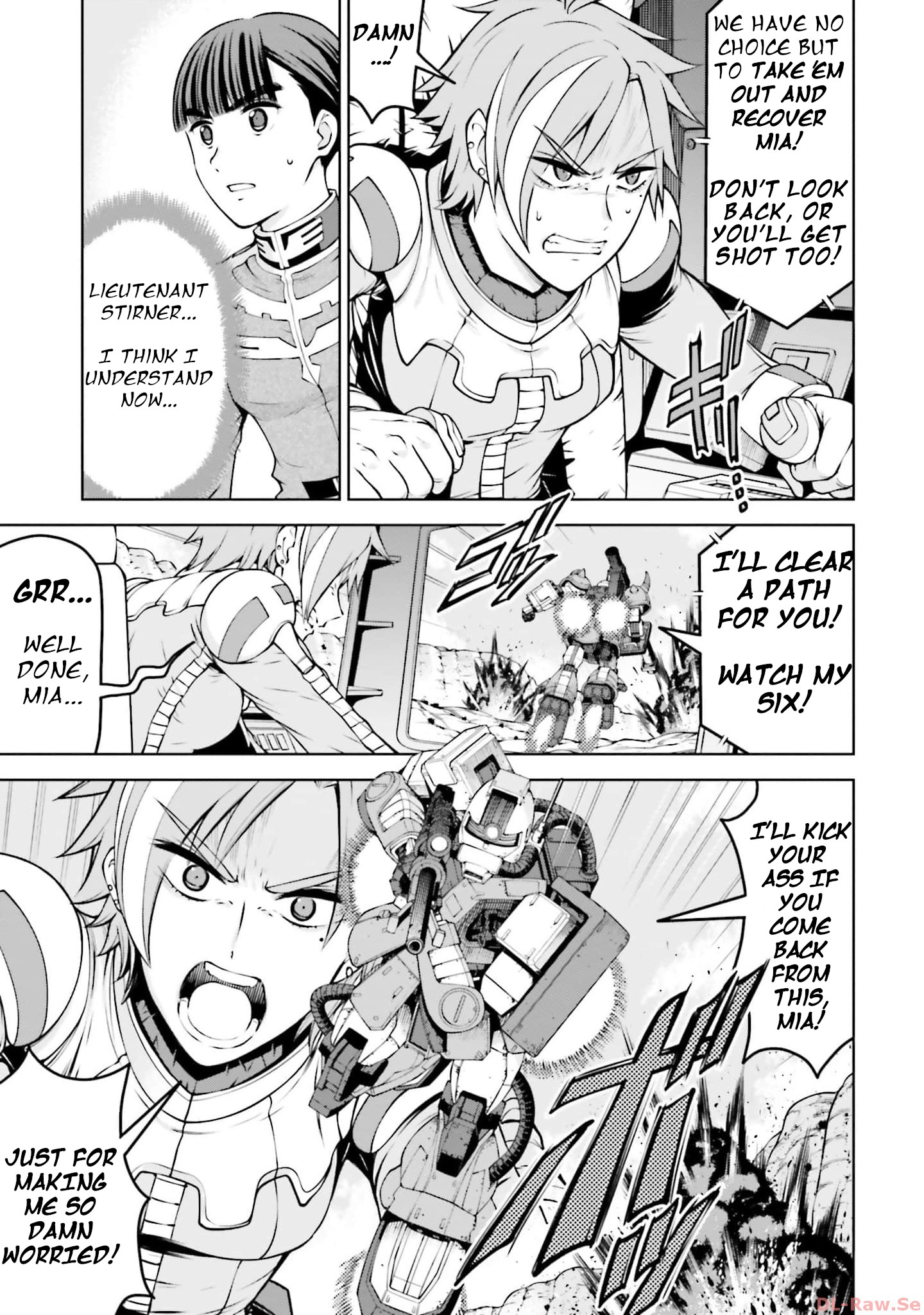 Mobile Suit Gundam: Battle Operation Code Fairy - Vol.1 Chapter 5: Lieutenant Barbara's Doctrine (Part Two)