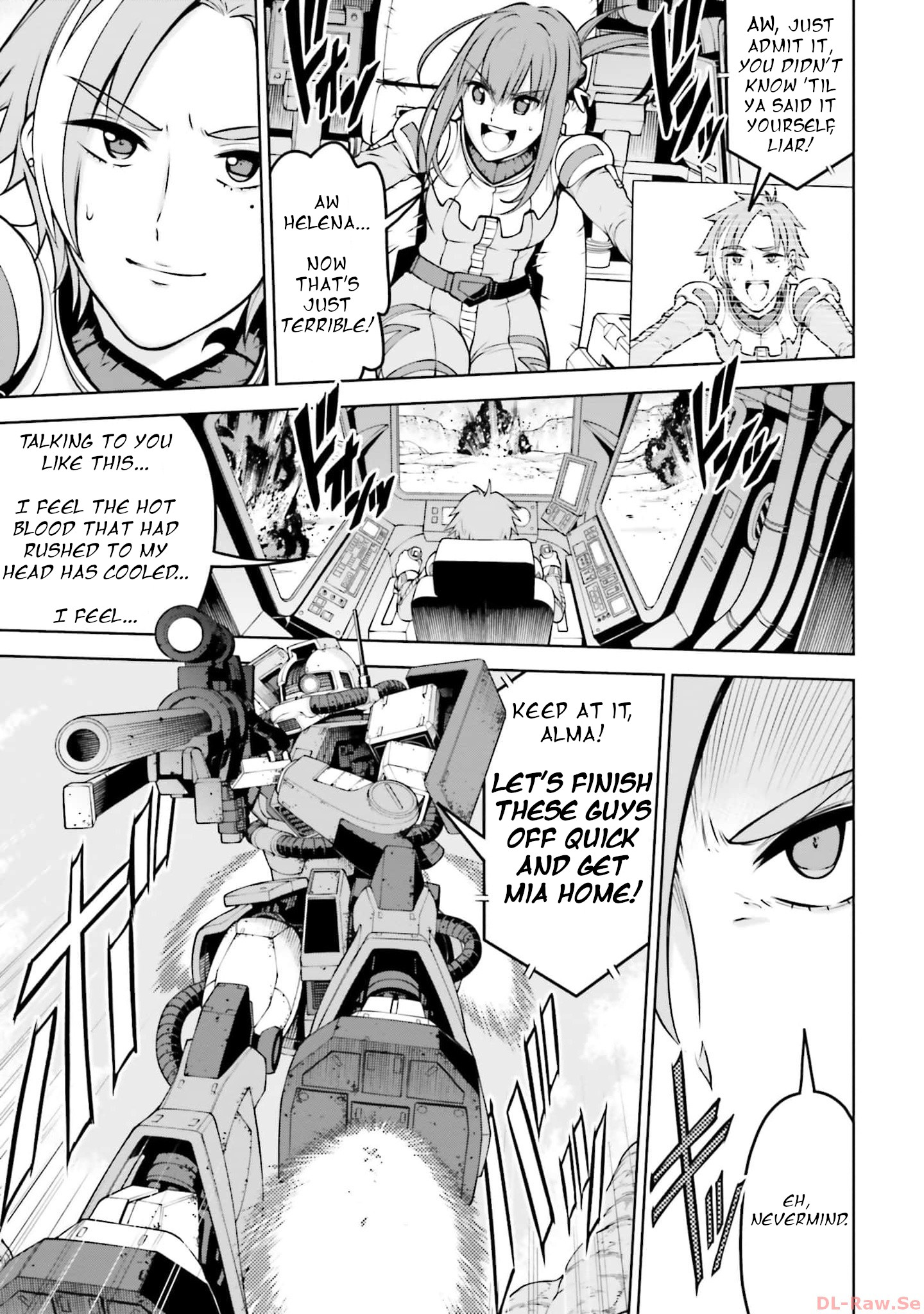 Mobile Suit Gundam: Battle Operation Code Fairy - Vol.1 Chapter 5: Lieutenant Barbara's Doctrine (Part Two)