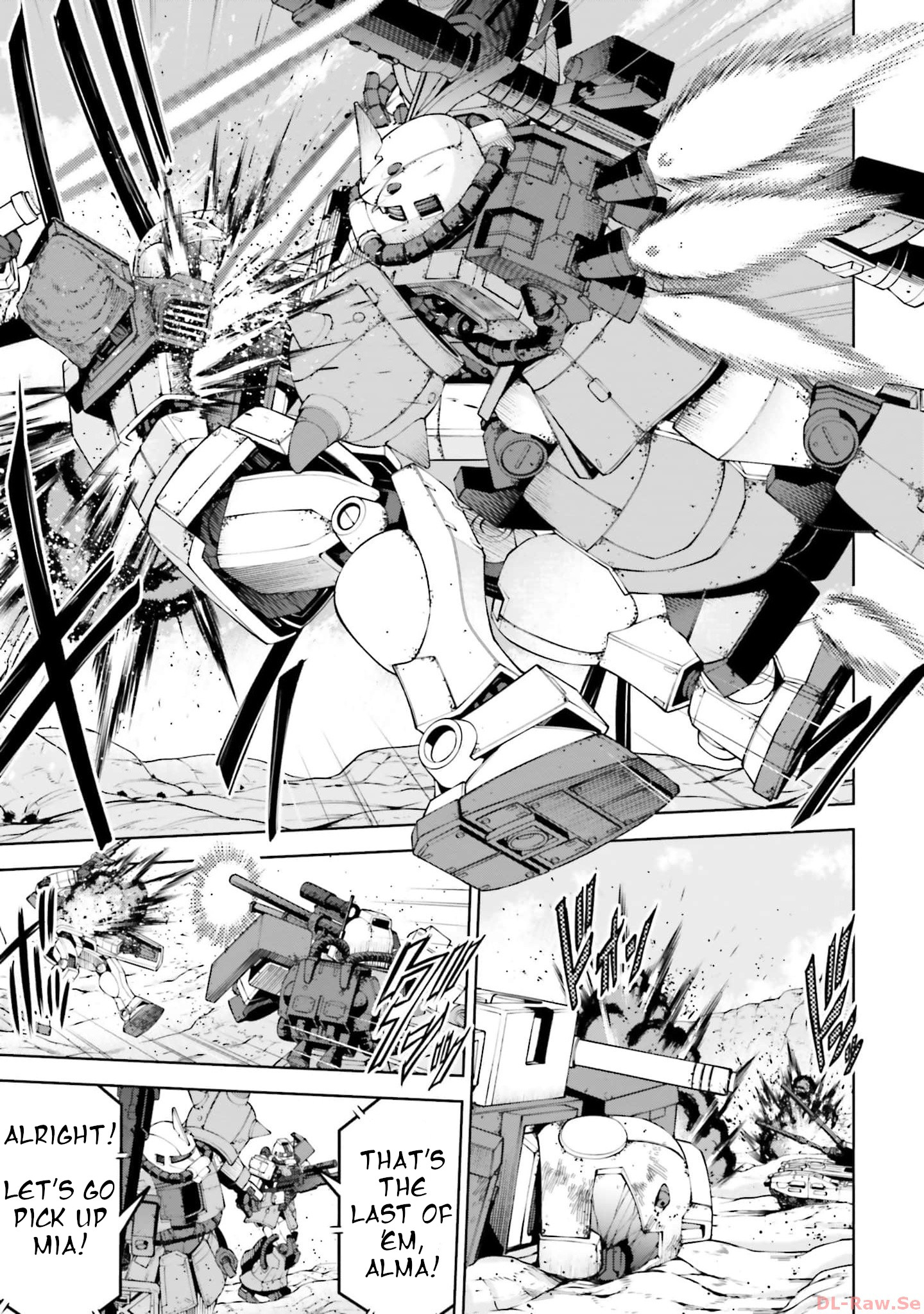 Mobile Suit Gundam: Battle Operation Code Fairy - Vol.1 Chapter 5: Lieutenant Barbara's Doctrine (Part Two)